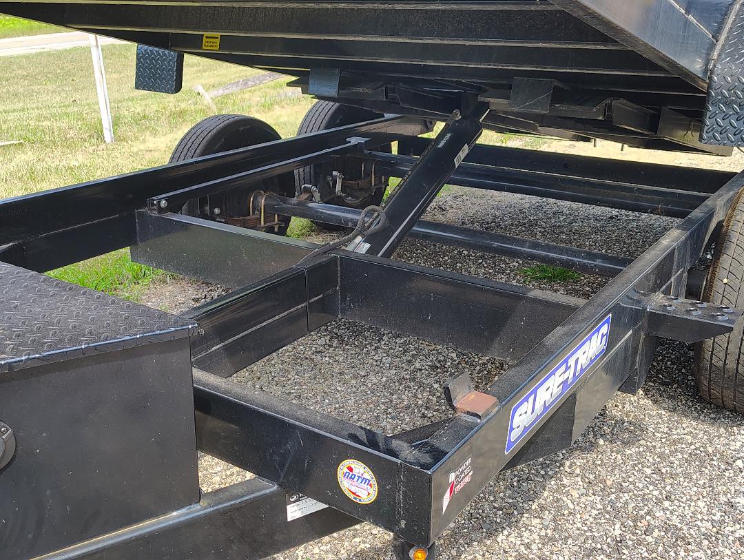 2022 SURE TRAC 12 foot Low Profile Homeowner Dump Trailer - Image 10